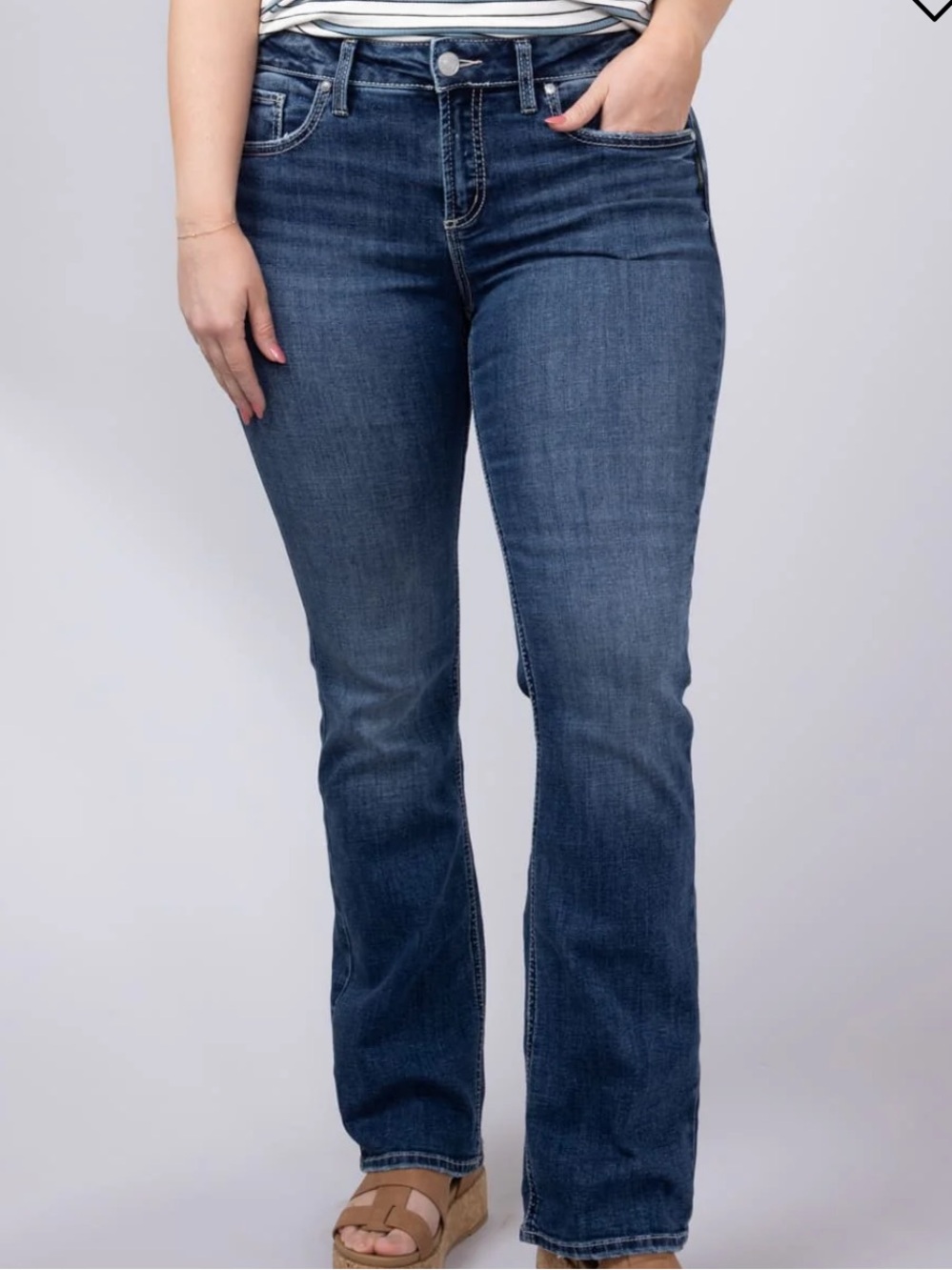 Silver Suki Slim Boot Jeans(size 32)